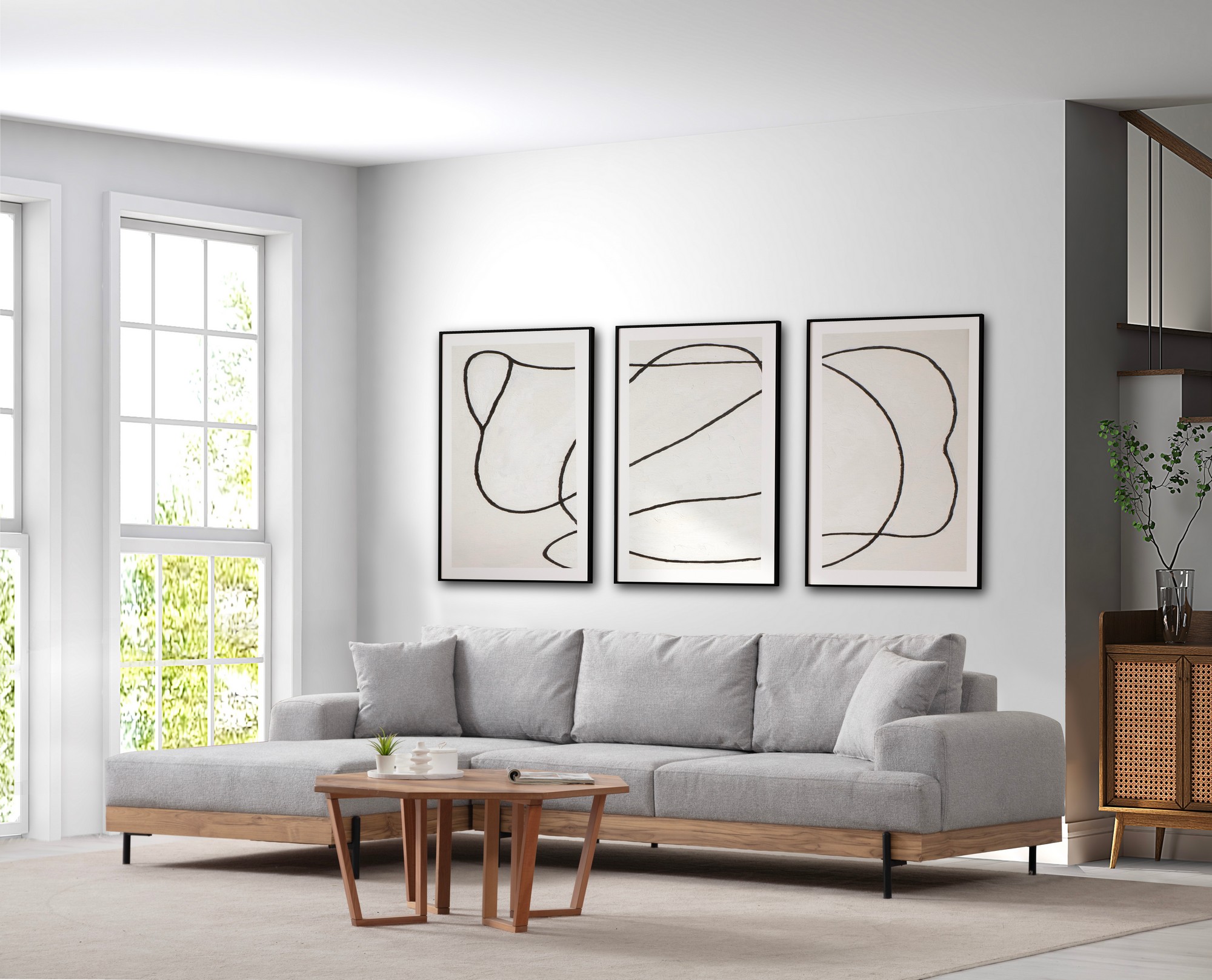 Eti Oak Left - Grey
