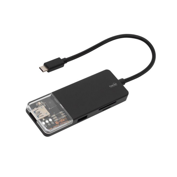 USB HUB 6u1