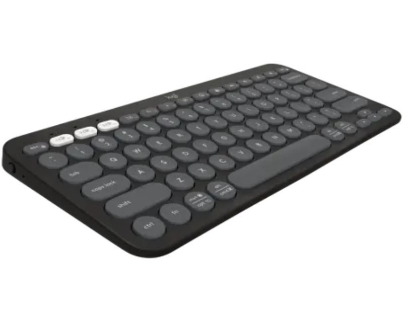 Pebble2 Wireless Combo US tastatura + miš crna