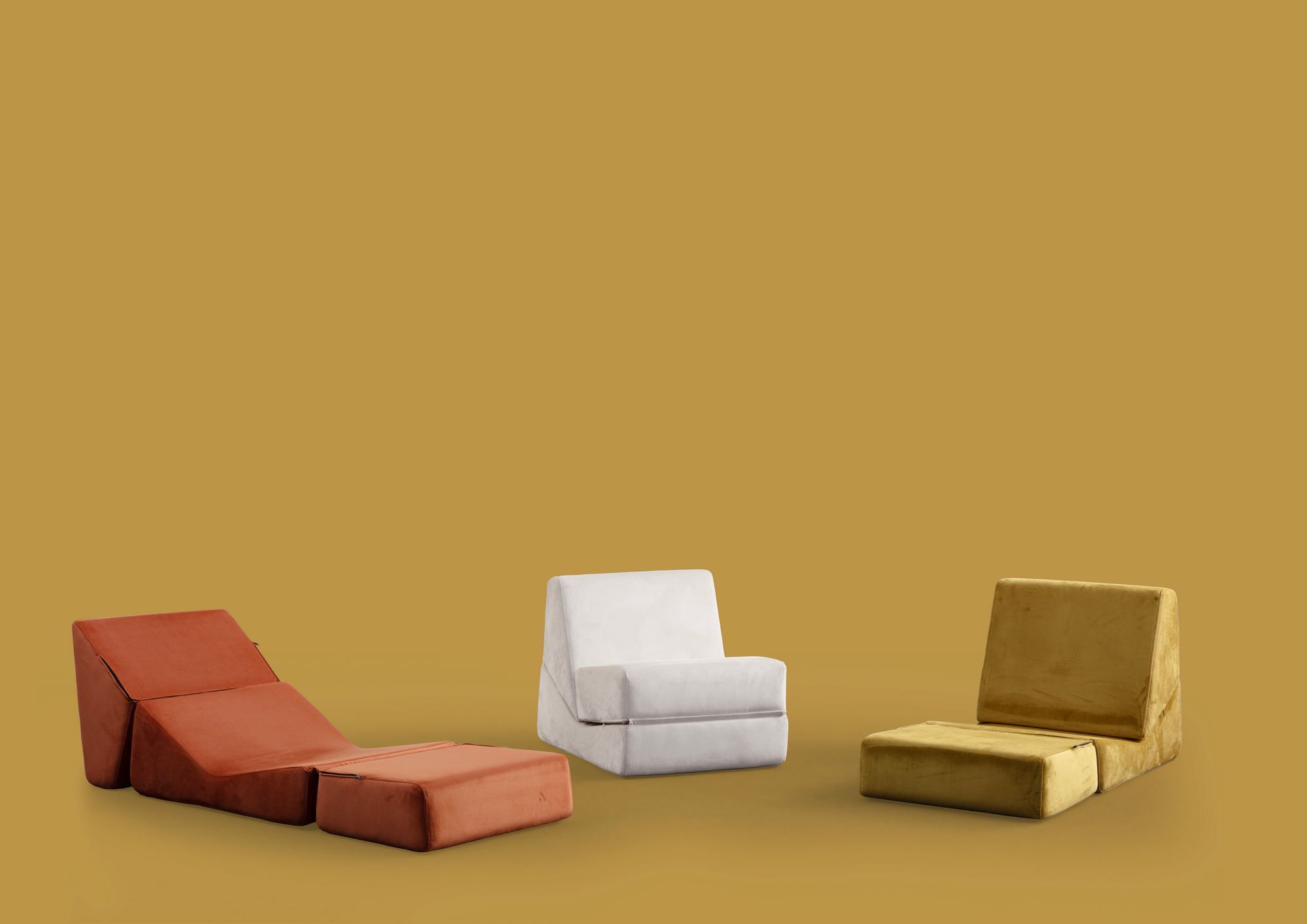 Origami Convertable - Mustard