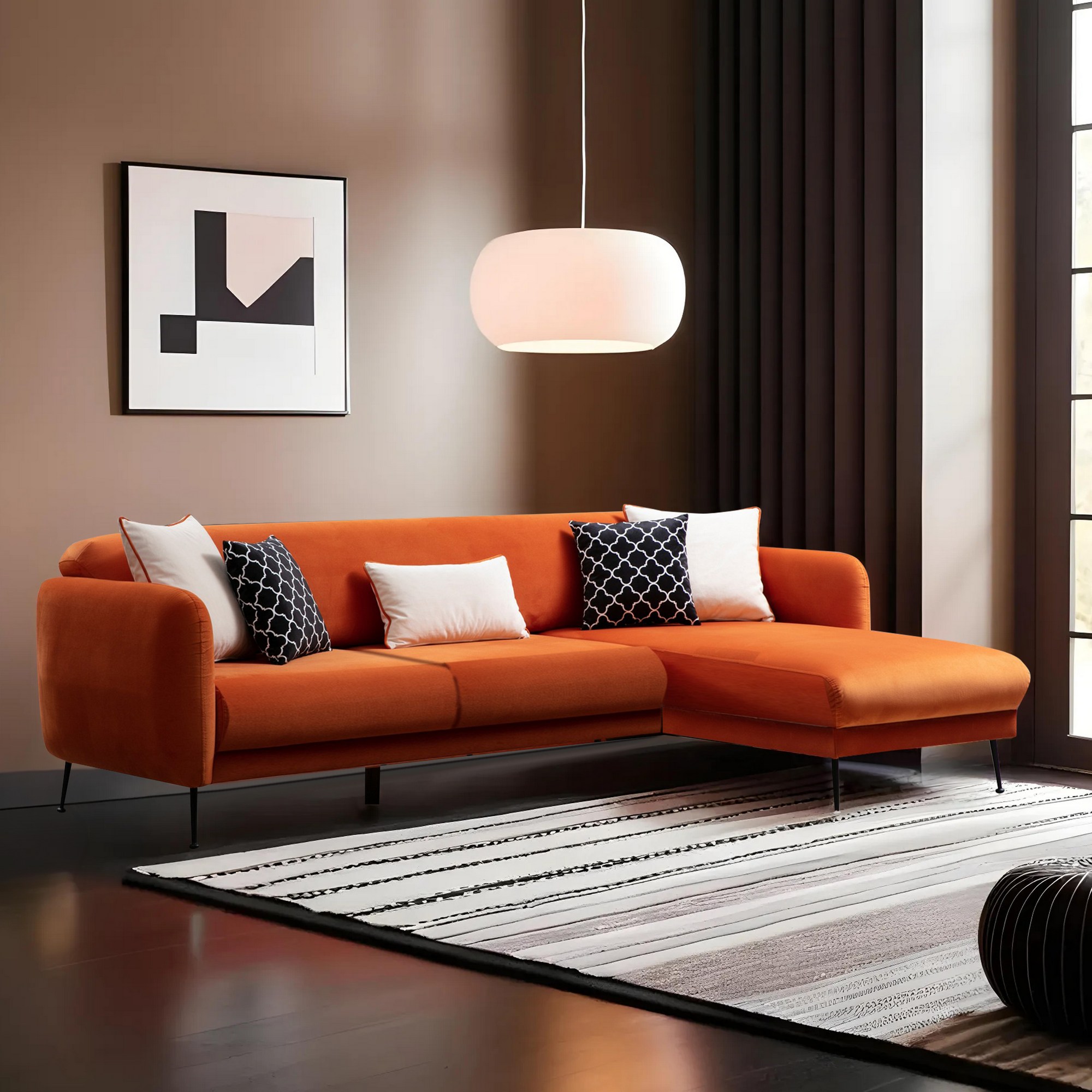 Sevilla Corner Right (L3+Chl) Orange