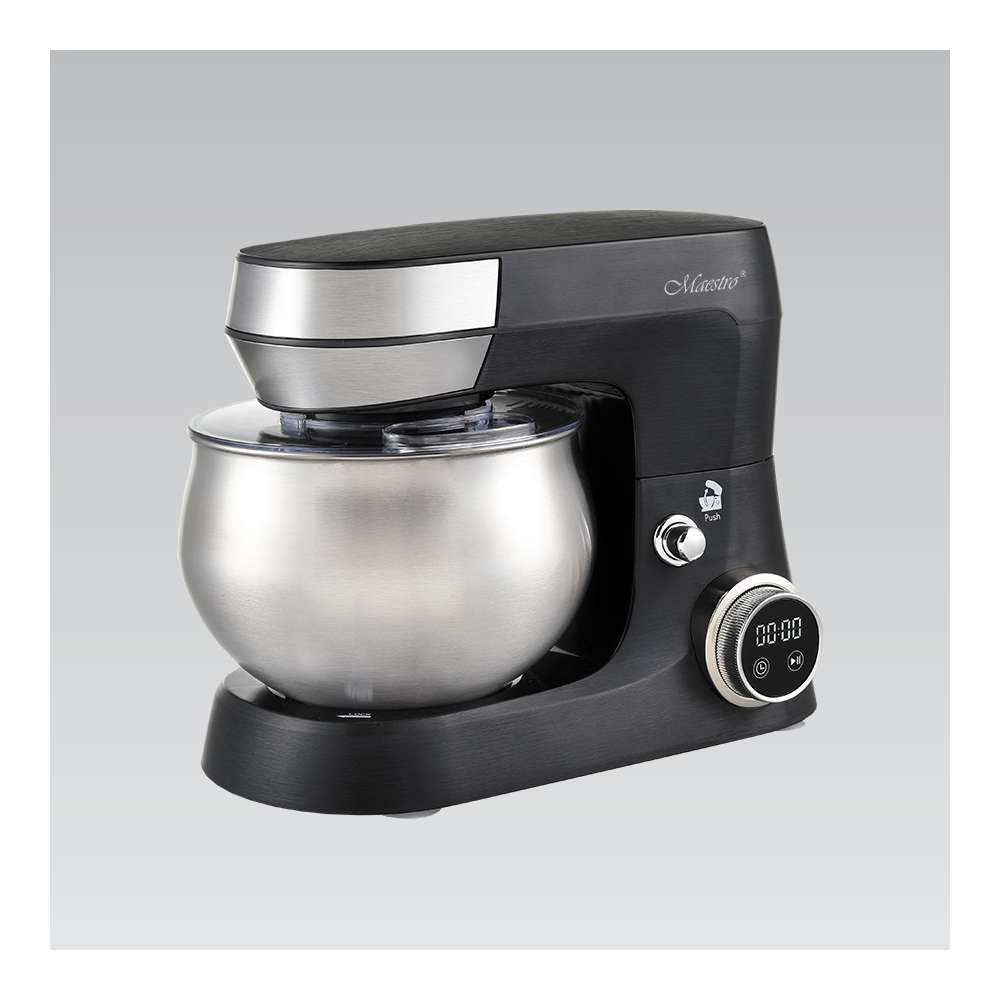 MAESTRO MR558 ROBOT MIKSER PLANETARY SA POSUDOM 2000W INOX CRNI 5L