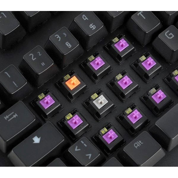 Tastatura USB EPICGEAR DeFiant Spanish siva