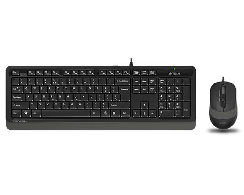 F1010 FSTYLER USB YU siva tastatura + USB sivi miš