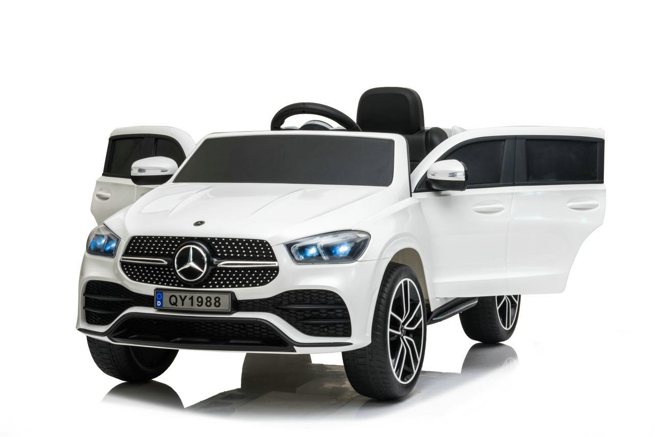 Mercedes GLE450 Beli - Dečiji automobil na akumulator