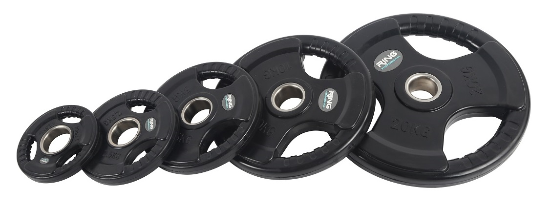 RING Olimpijski tegovi gumirani 2x2,5 kg-RX WP015-2,5