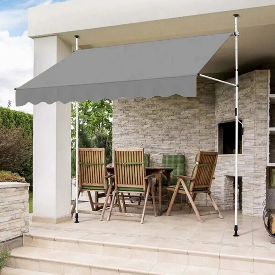 Balkonska Tenda 350x120cm Siva
