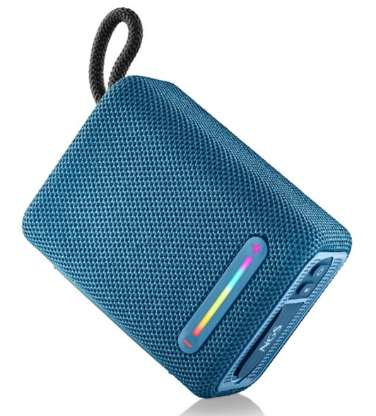 NGS Speaker Wireless Roller Furia 1 Blue BT/FM