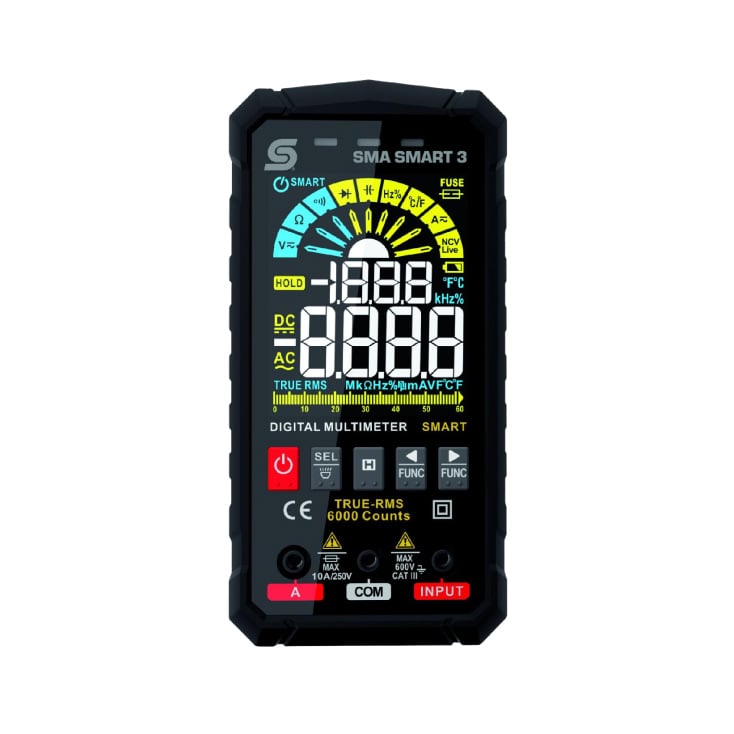 Digitalni SMART multimetar CATIII 600V