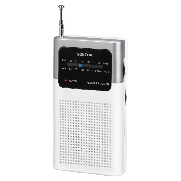 Prenosni radio Sencor SRD 1100 W Tranzistor AM/FM