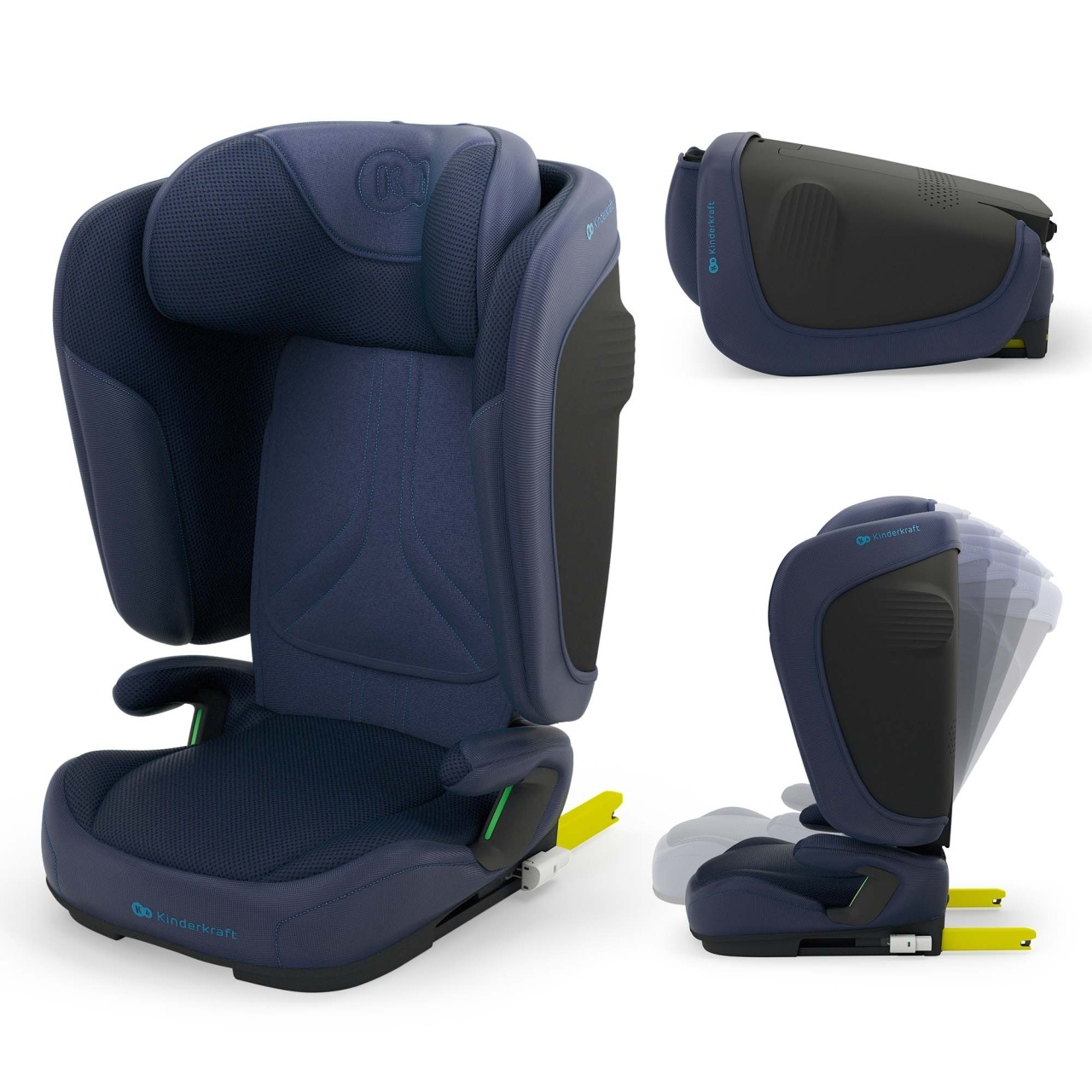 Kinderkraft auto sediste UNITY 2 I-Size NAVY