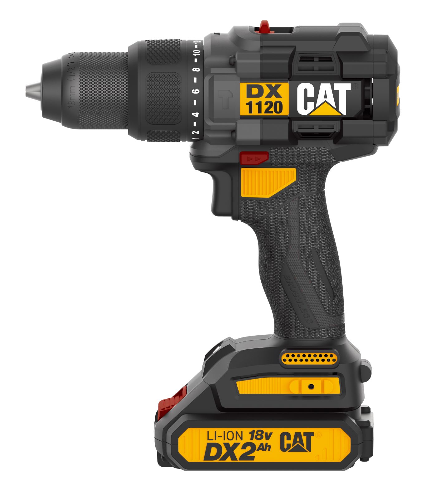 CAT aku-vibraciona bušilica zavrtač DX1120 18V