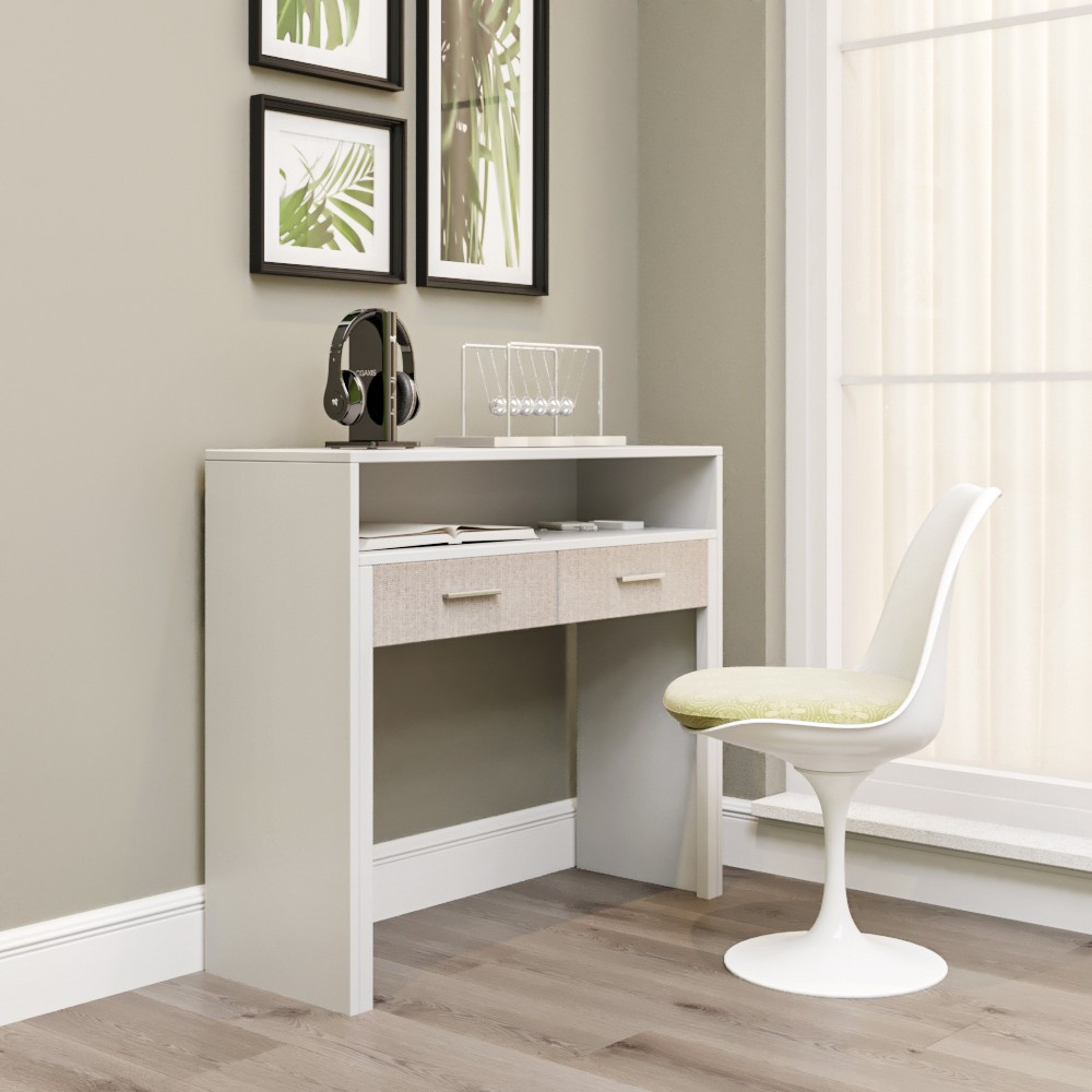 My Desk White