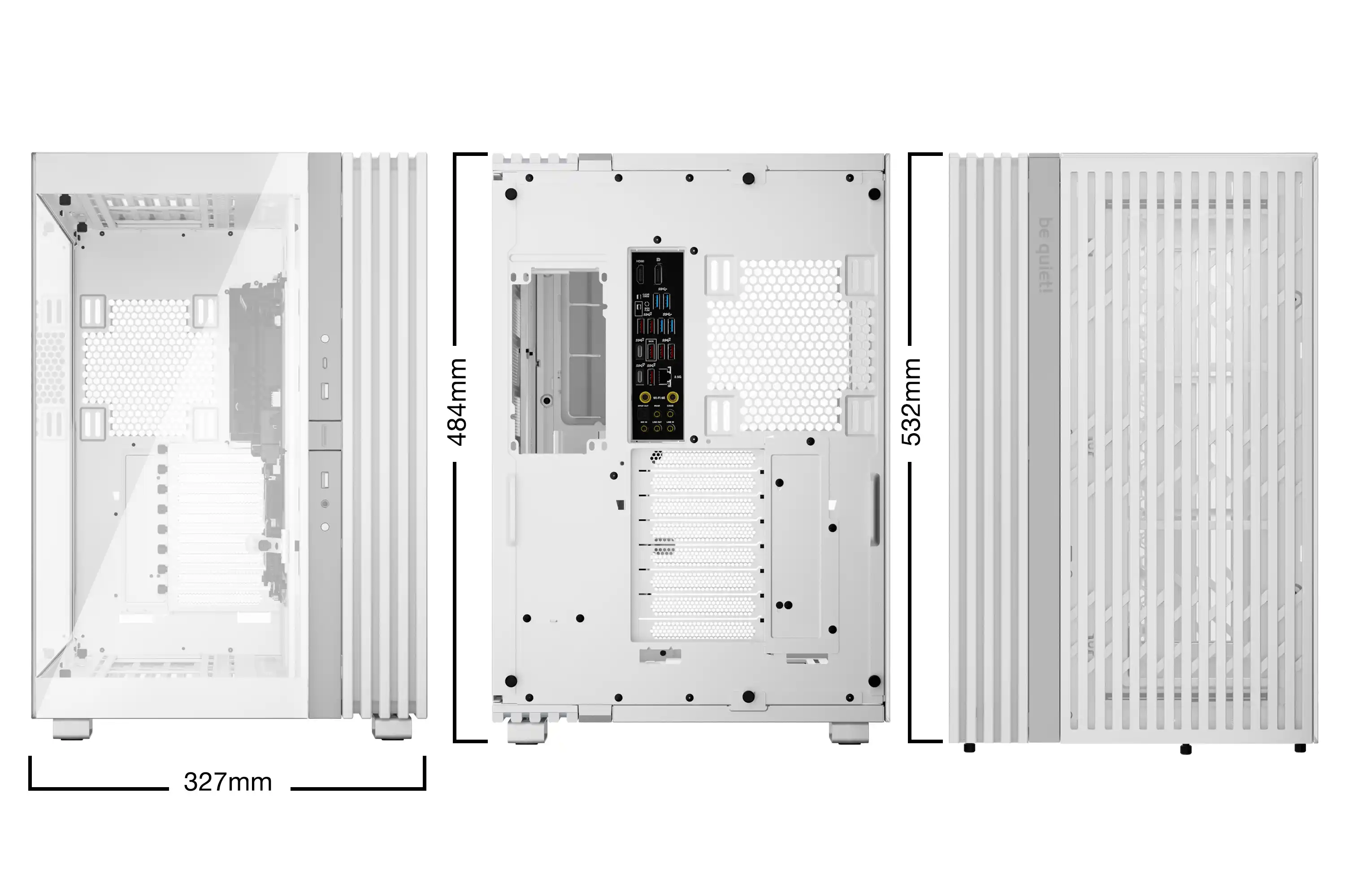 Kućište Be Quiet Light Base 900 White BGW70