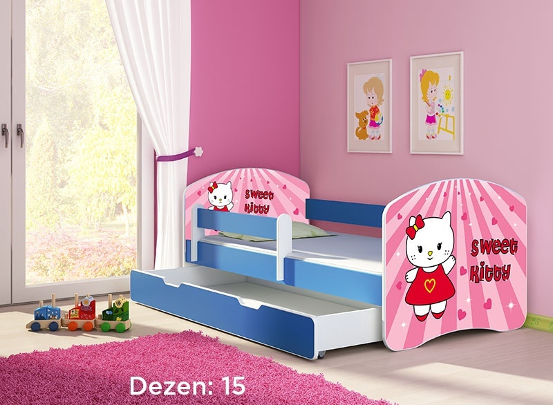Krevet za decu Blue sa fiokom 160x80 acma 2 15