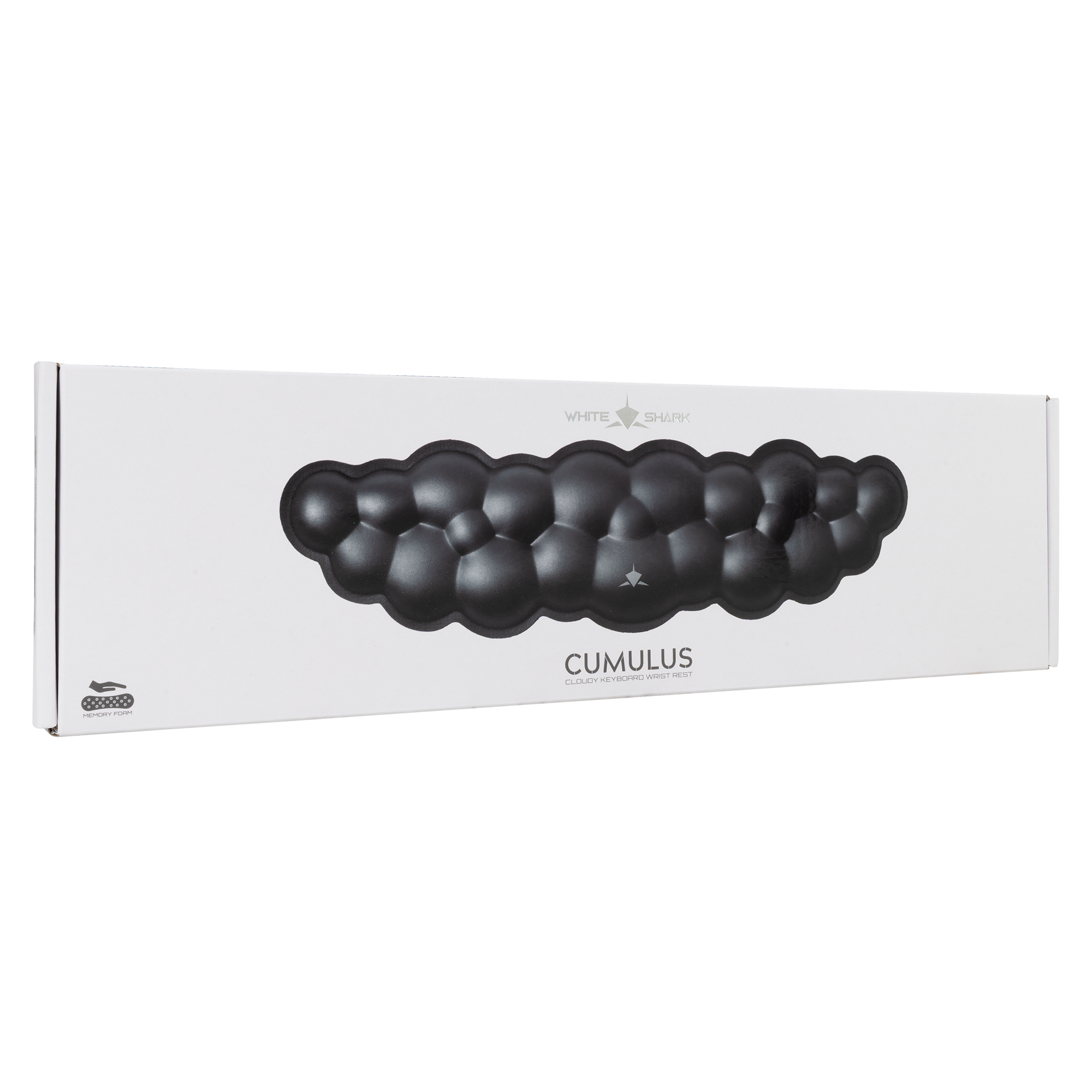 WS KP 011 CUMULUS Black, Keyboard Wrist Rest