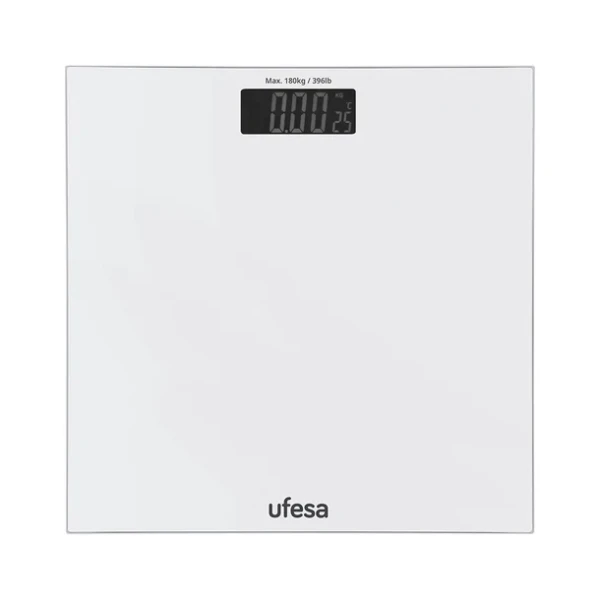Telesna vaga Ufesa Basel/180kg/LCD/bela