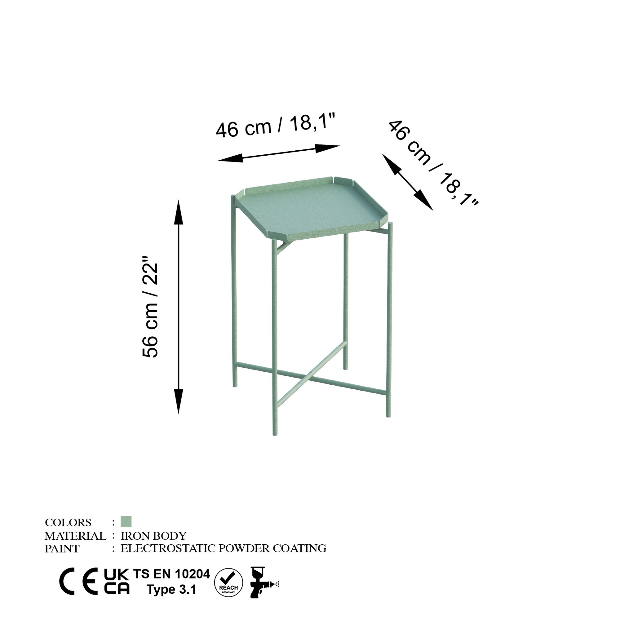 Shb-008-D Green