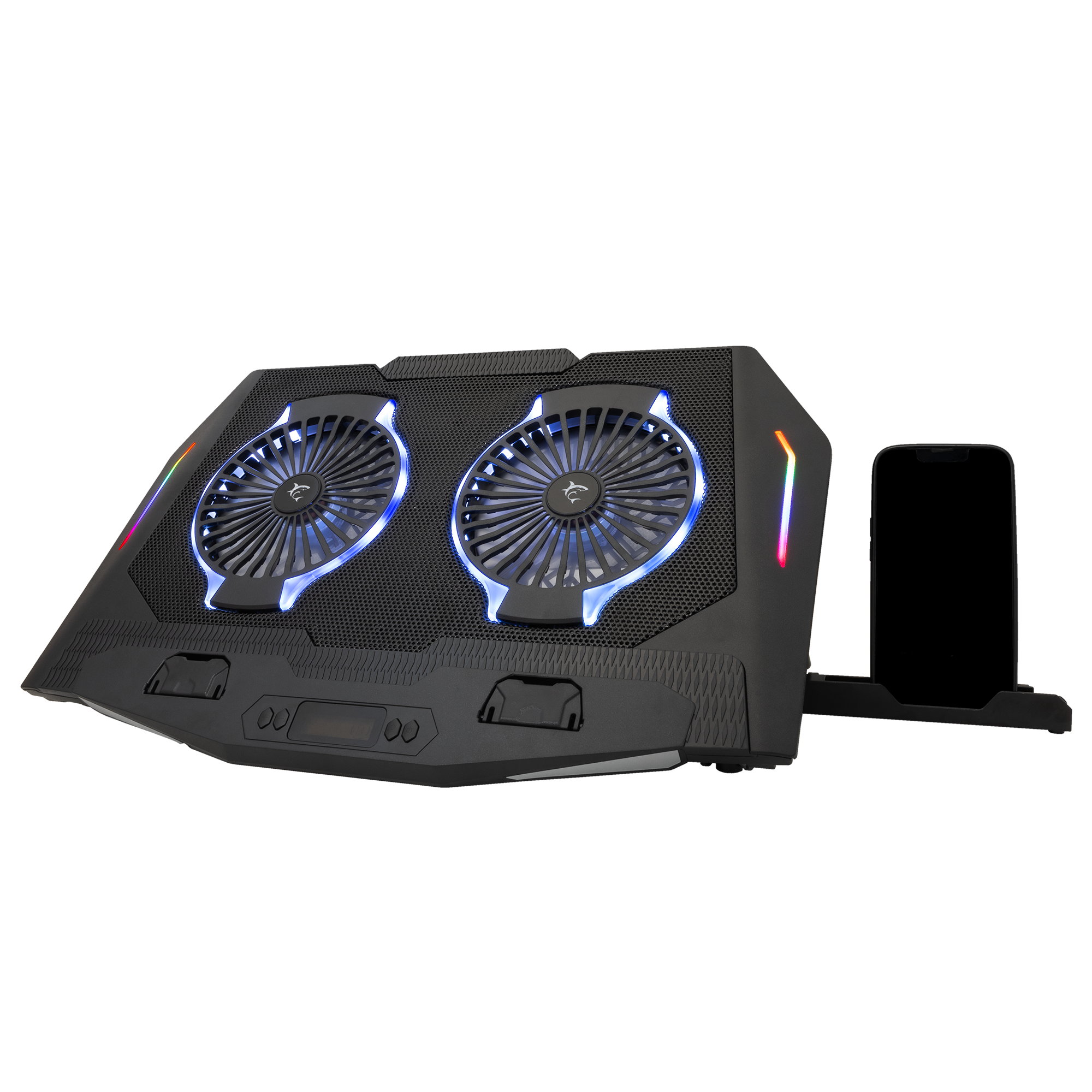 WS GCP 10 ICE SHADOW / 2 vent. RGB, Cooling Pad