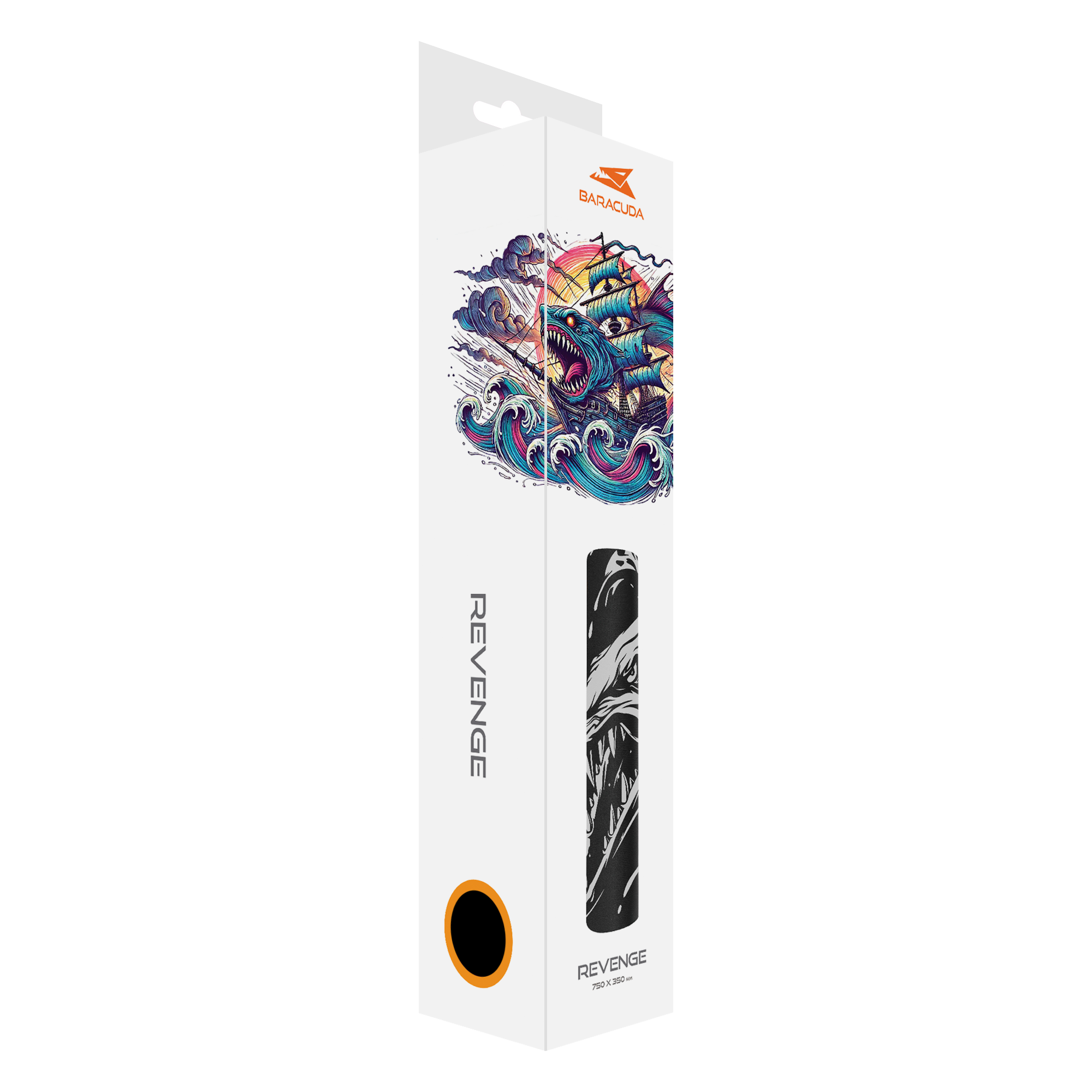 Baracuda BGMP 031 REVENGE 750 x 350 Mouse Pad