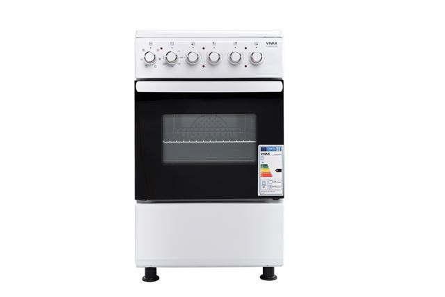 VIVAX HOME električni šporet s/k FC-04502VCF WH