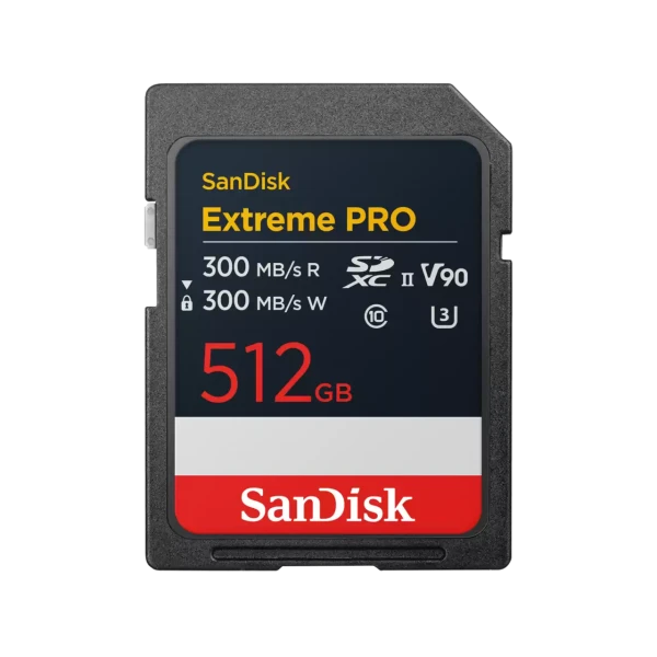 SanDisk SDXC 512GB Extreme PRO UHS-II 300MB/s