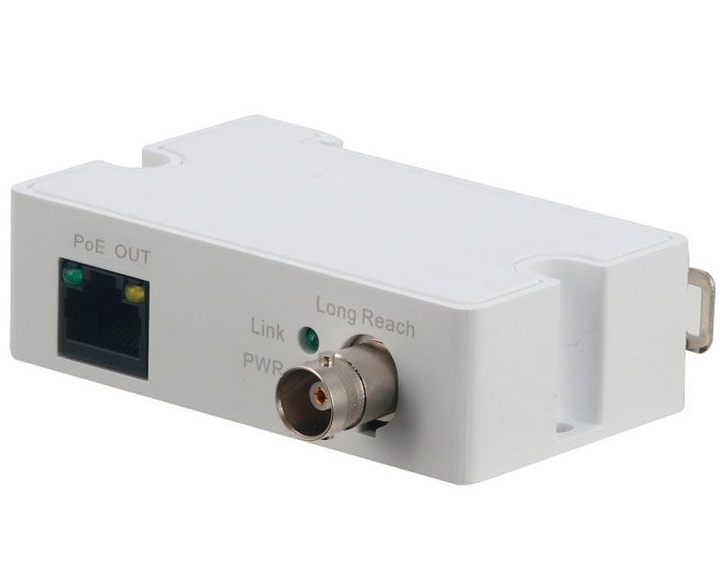 LR1002-1ET-V3 Single-Port Long Reach Ethernet over Coax Extender