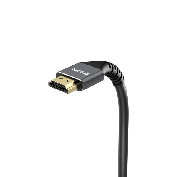 Kabl S-link SLX-HD4K10 HDMI na HDMI M/M v2.0 4K/30Hz Metal 10m