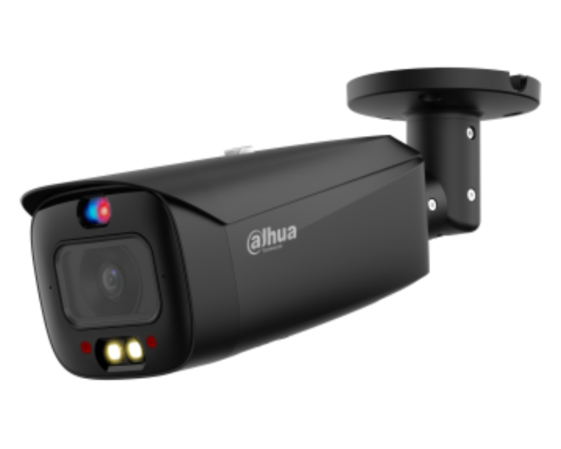 HFW3849T1-AS-PV-0280B-S5-BLACK 8MP Smart Dual Illumination Bullet WizSense Network Camera