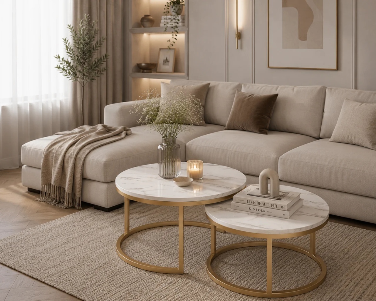 COFFE STO SET 2 KOM GOLD BOLZZ