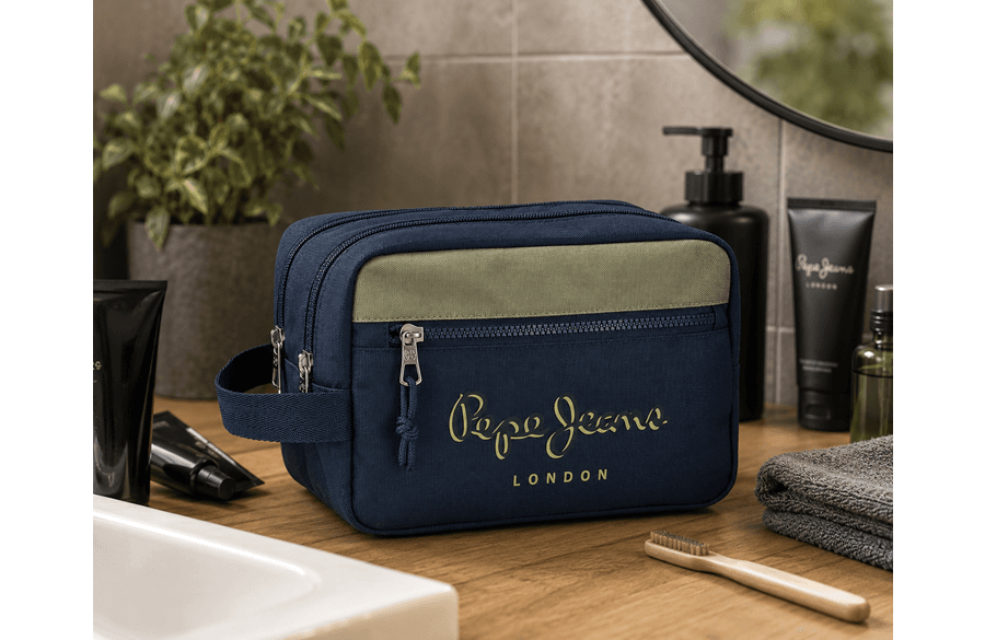 PEPE JEANS ARWYN muški neseser sa 2 pregrade