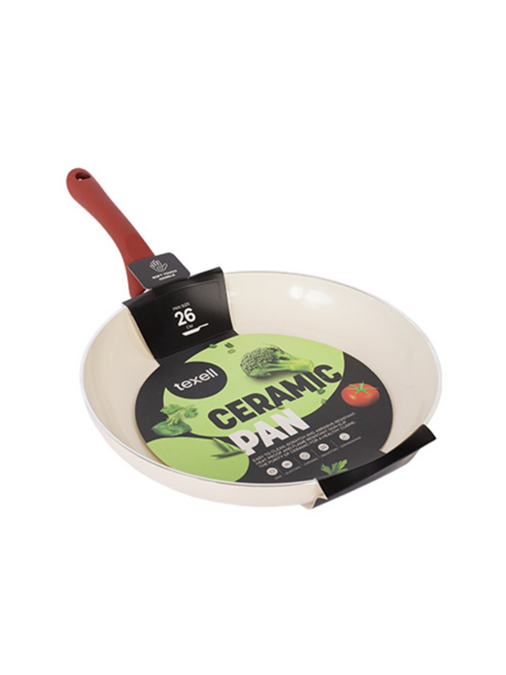 Tiganj duboki keramički 26cm Texell TPC-D26