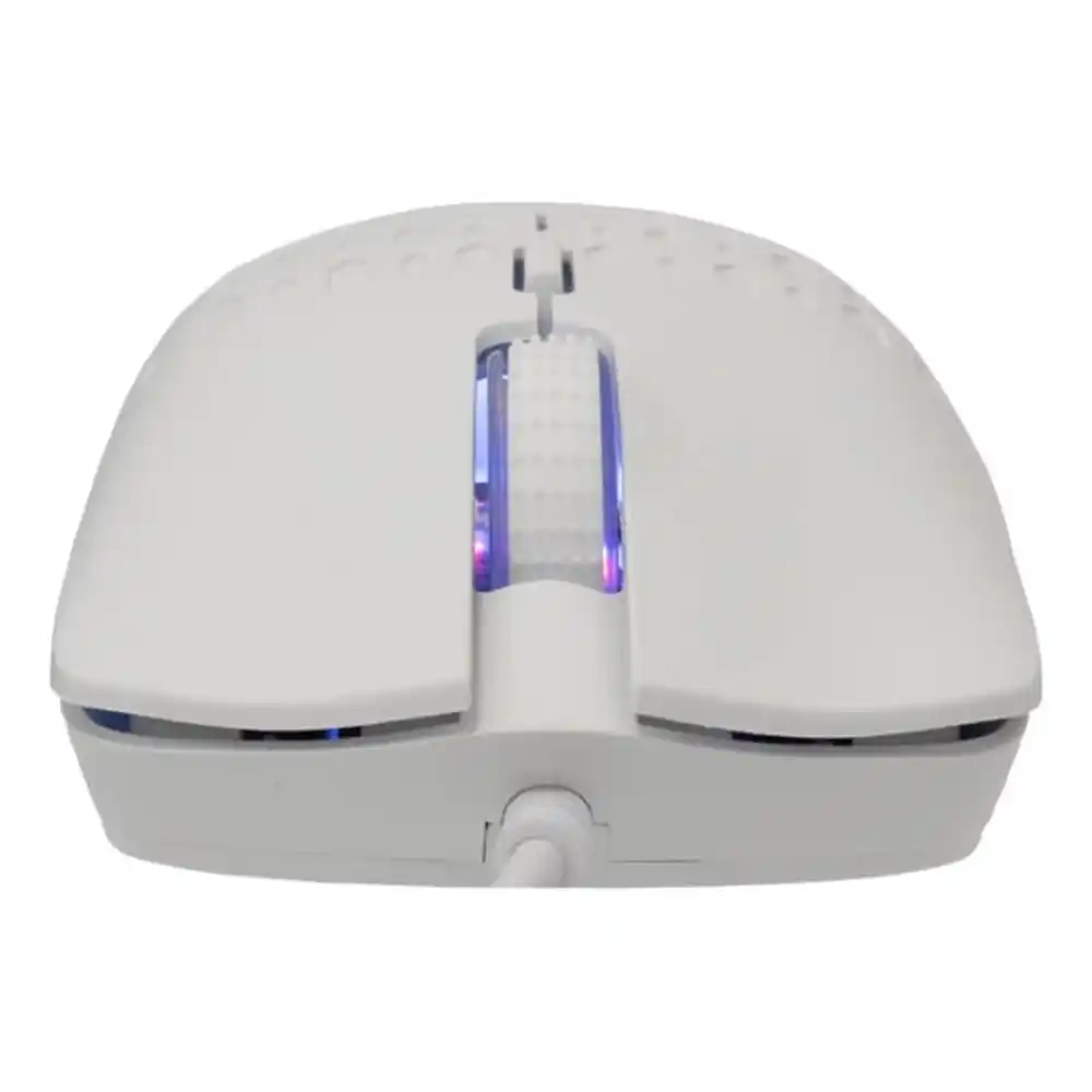 Miš Baracuda OCTOPUS 3600DPI/6D/Optički/RGB/Bela