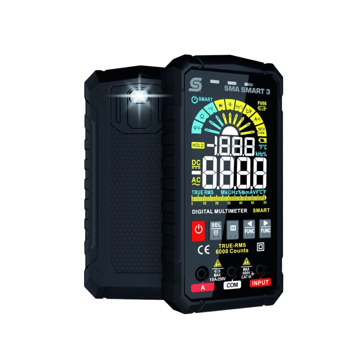 Digitalni SMART multimetar CATIII 600V