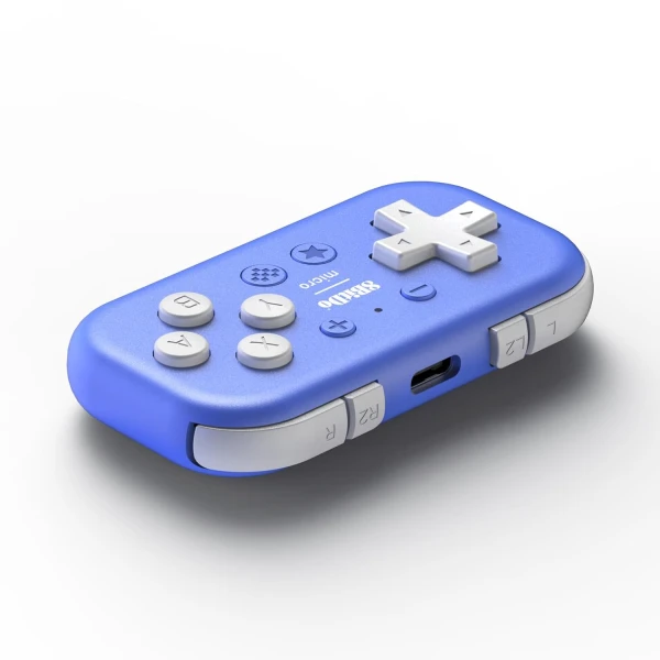 Bežični gamepad 8BitDo Micro Bluetooth/Nintendo Switch/Android/Blue
