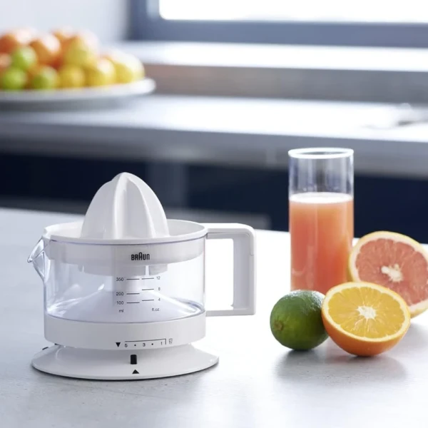 Cediljka za citruse Braun CJ3000WH/350ml/bela