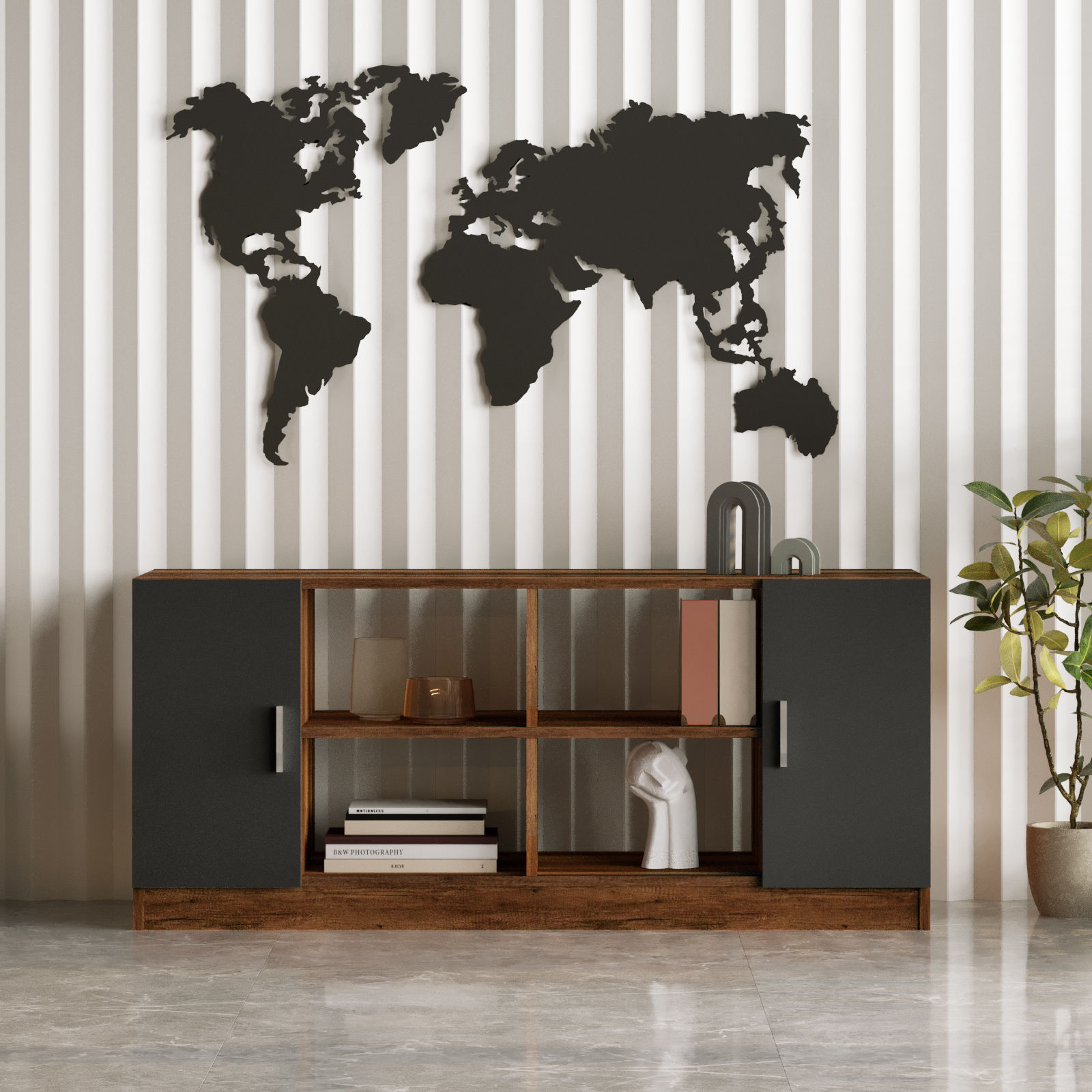 Vo15-Ba Walnut Anthracite