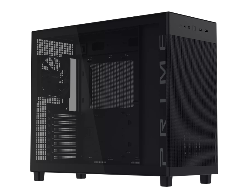 PRIME AP303 TG BLACK micro-ATX kućište crno