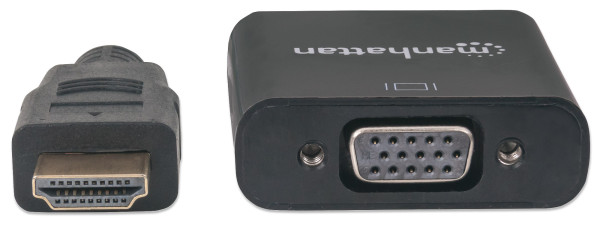 Adapter Manhattan 151467 HDMI/M - VGA/F