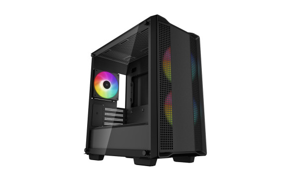 Kućište DeepCool CC360 ARGB crni , R-CC360-BKAPM3-G-1