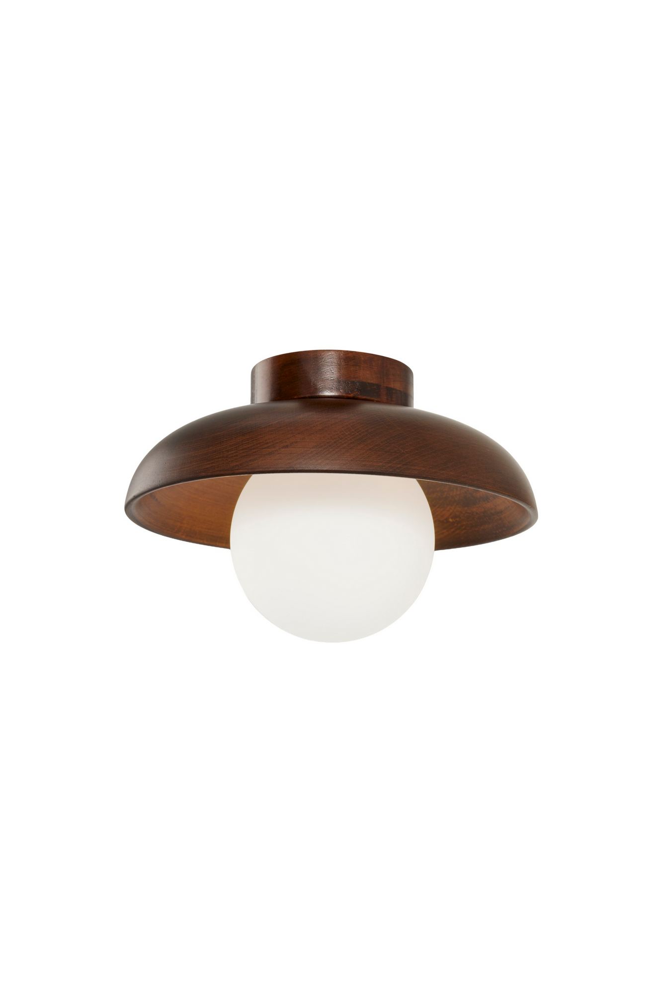 Hand-T - Walnut Walnut White