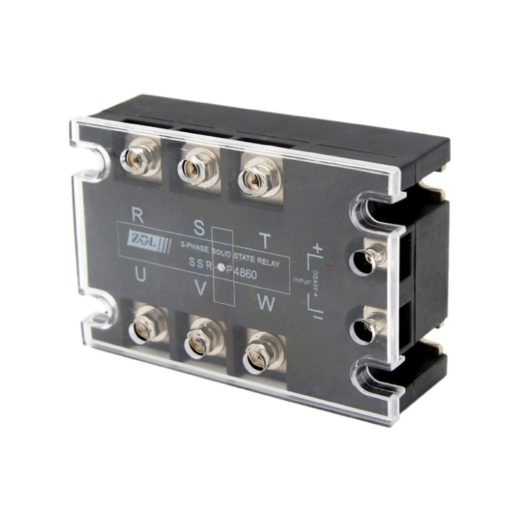 Solid state trofazni relej SSR-3P4860, 60A/480Vac