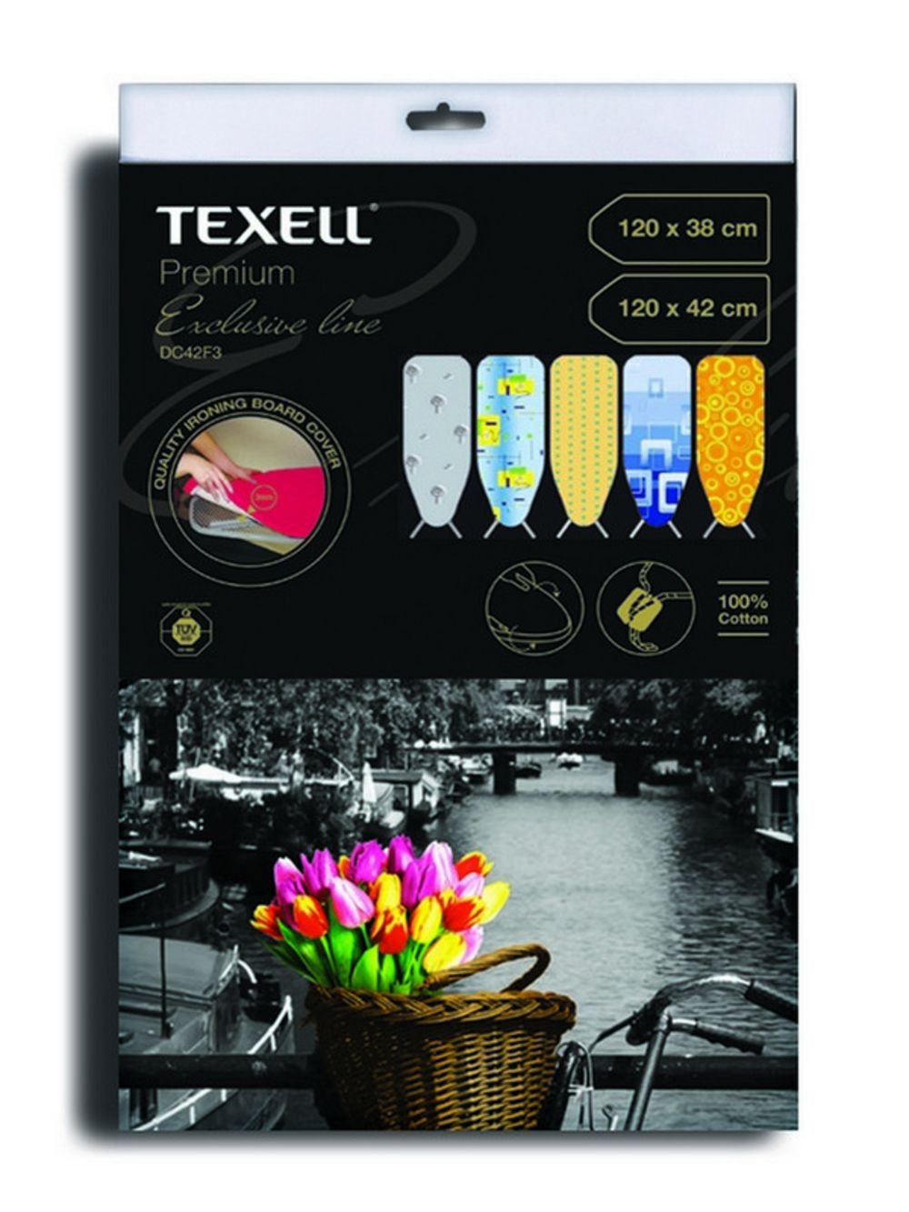 Navlaka za dasku za peglanje Premium Texell DC42F3