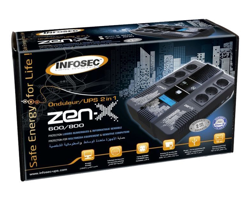 Zen-X 800 FR/SCHUKO UPS