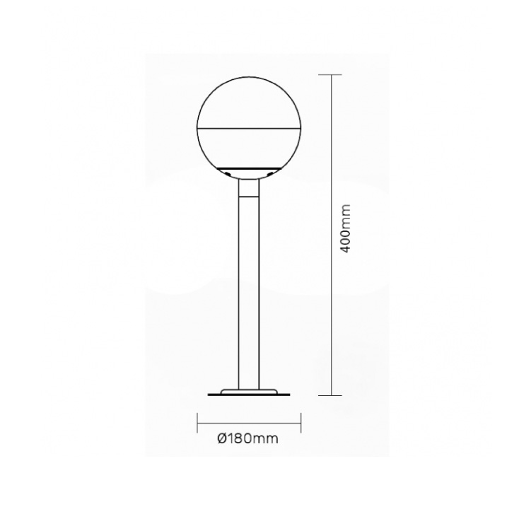 Stubna lampa 1xE27
