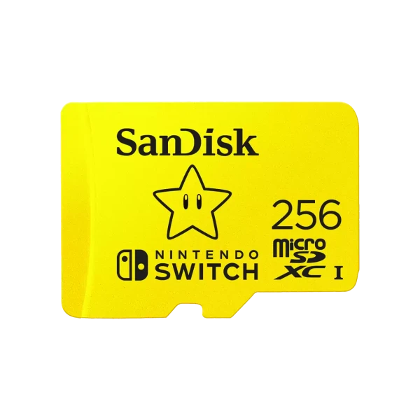 SanDisk SDXC 256GB micro 100MB/s R, 90MB/s W for Ninetendo Switch