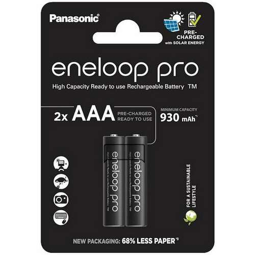 Panasonic bat. eneloop pro AAA/2B(BK-4HCDE/2CP)