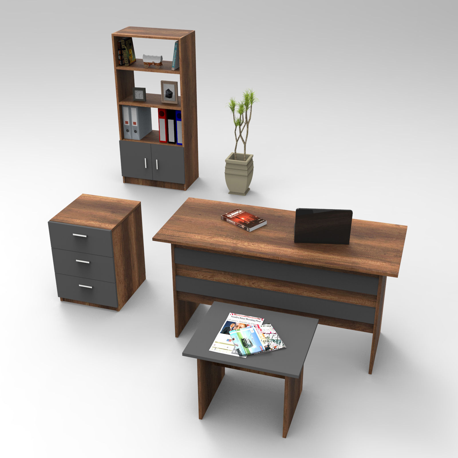 Vo11-Ba Walnut Anthracite