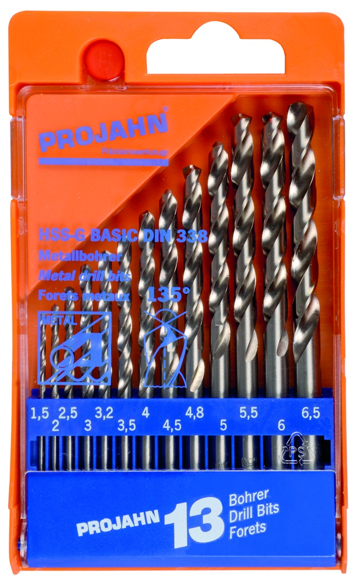 PROJAHN BASIC Set burgija HSS-G