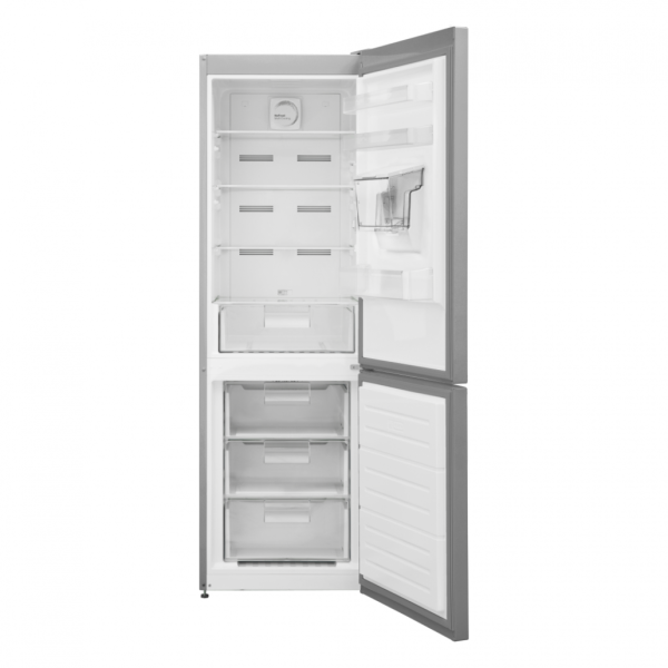 Kombinovani frižider HEINNER HCNF-V291SWDE++ 294l/60x186/dispenzer/Sivi